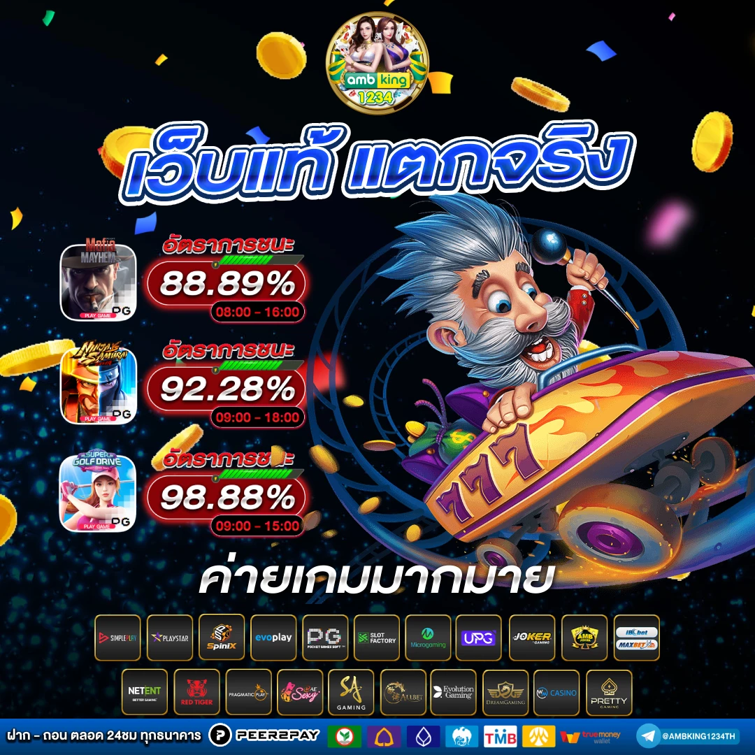 slot เว็บตรง ไม่มีขั้นต่ํา - แบนเนอร์โปรโมชั่น