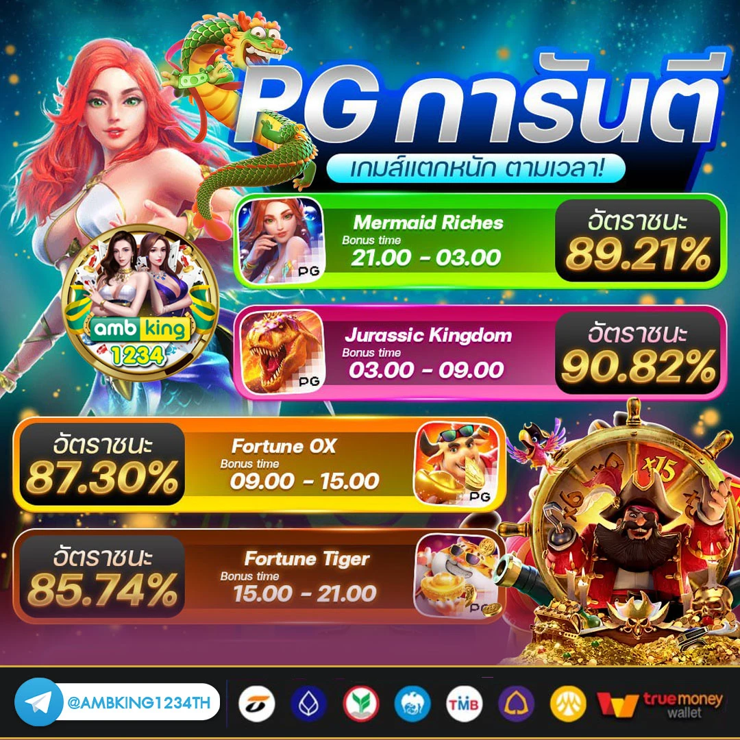 ค่ายเกมสล็อต png - แบนเนอร์โปรโมชั่น