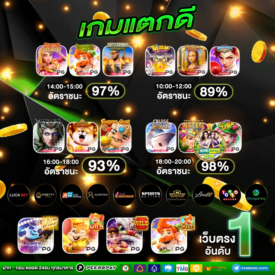 เปอร์เซ็นต์เกมสล็อตpg - แบนเนอร์โปรโมชั่น