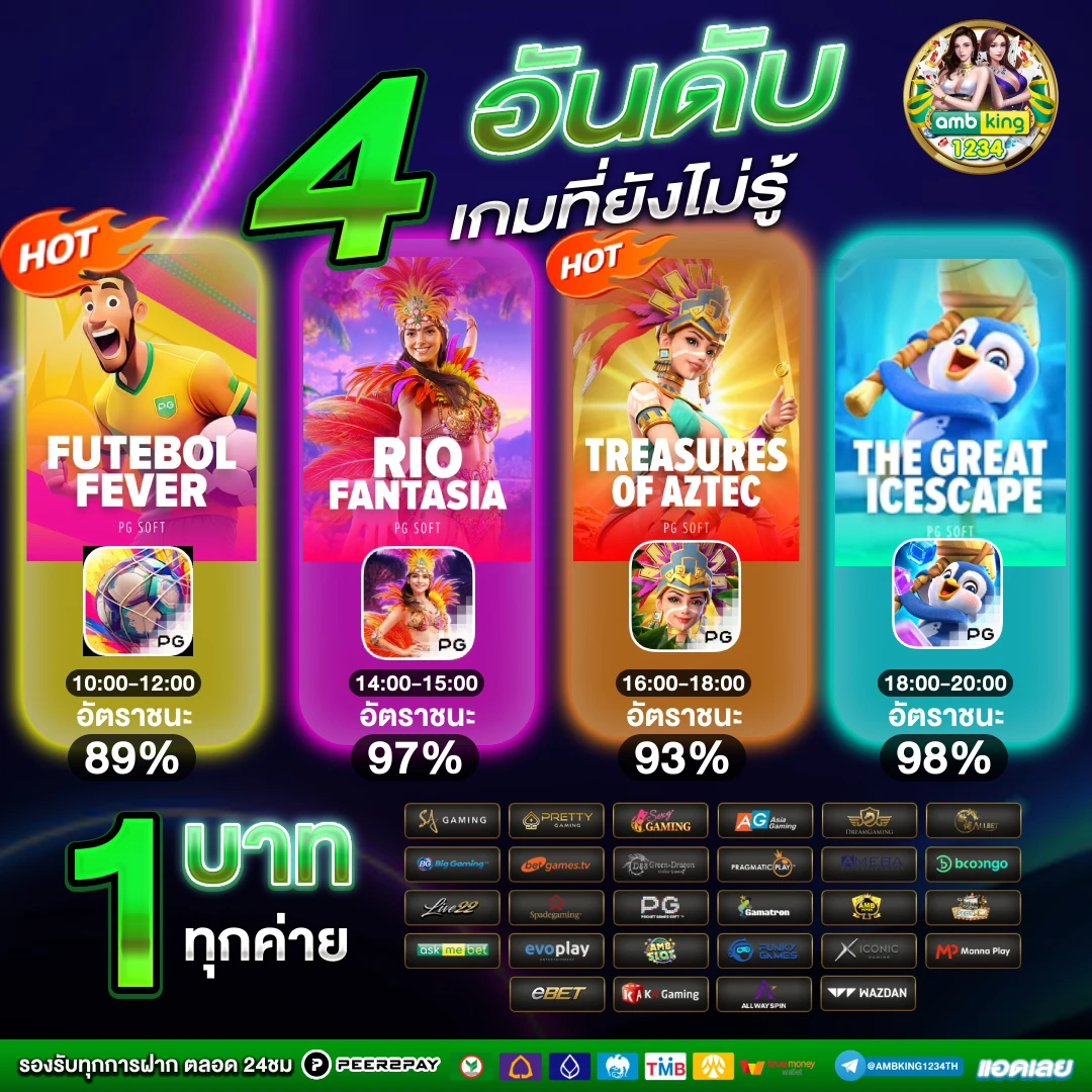 เว็บถอนขั้นต่ํา1บาท - แบนเนอร์โปรโมชั่น