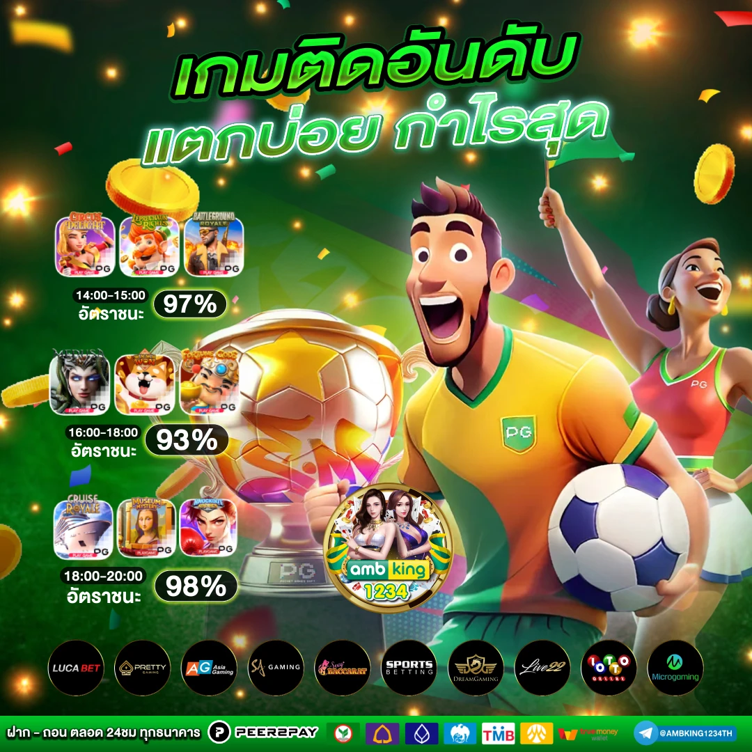 ฝากถอนไม่มีขั้นต่ํา เว็บตรง - แบนเนอร์โปรโมชั่น