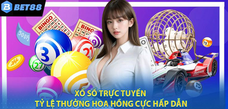 Xổ số trực tuyến Bet88 có nhiều ưu đãi hấp dẫn